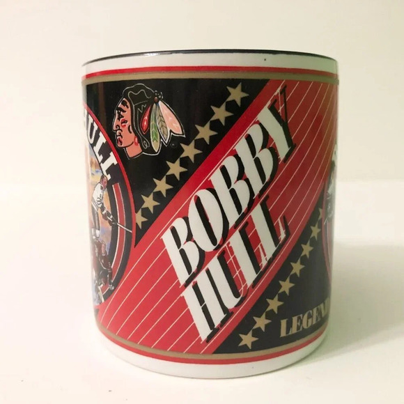 1994 Sports Impressions Chicago Blackhawks Bobby Hull No 9 Mug - Picture 12 of 14